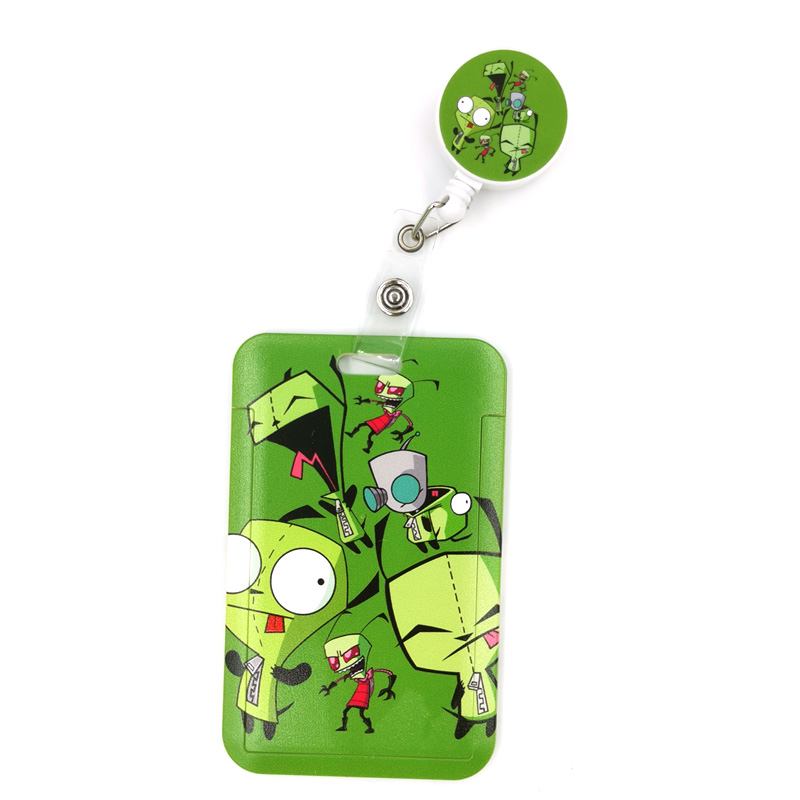Reel Bag - Invader Zim Tas Lanyard Sampul Kartu