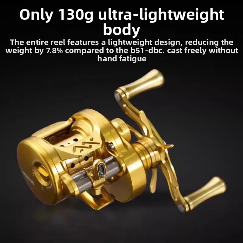 Spincast Reel - LOONGZE B51MC CNC Metal Micro Drop