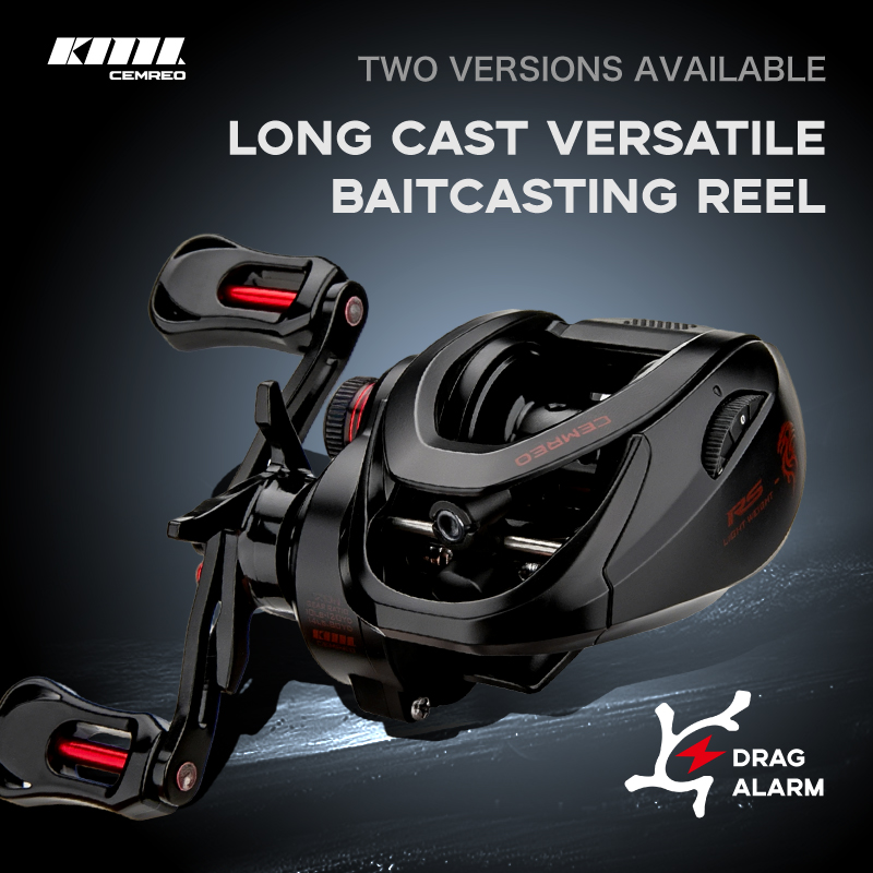 Spincast Reel - Reel Pancing Baitcasting Ukuran Kecil, Jangkauan
